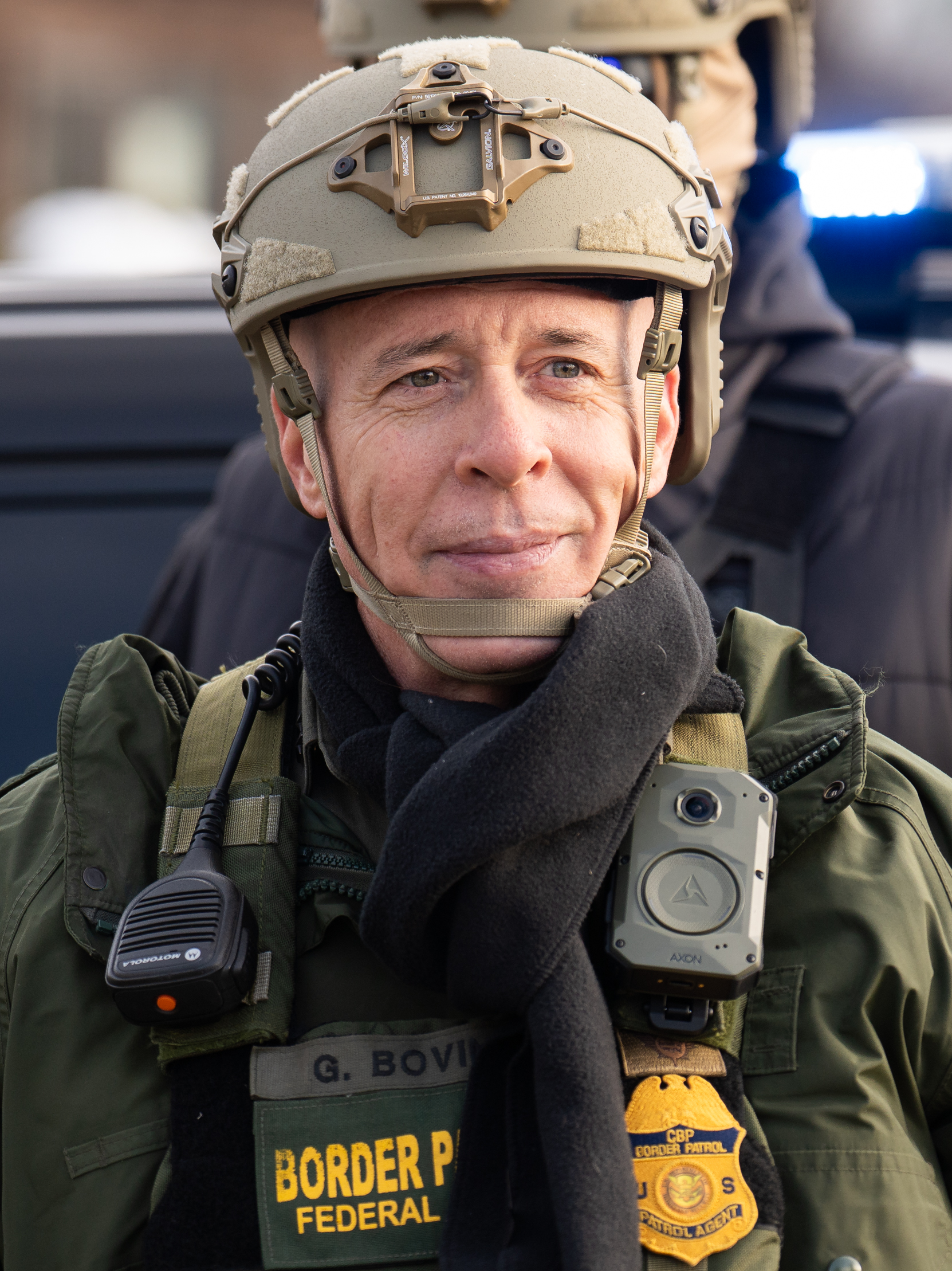 Gregory K. Bovino in field gear during border operations