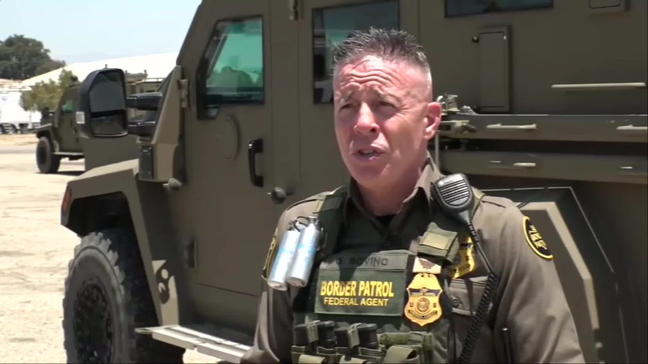 Gregory K. Bovino as Chief Patrol Agent, El Centro Sector